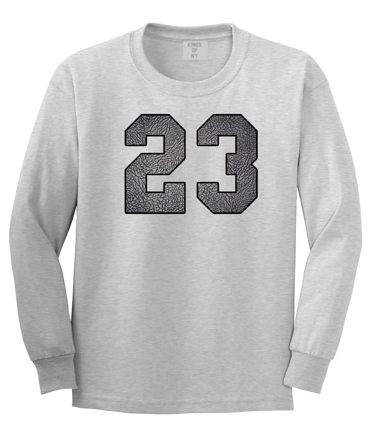 23 Cement Jersey Long Sleeve T-Shirt