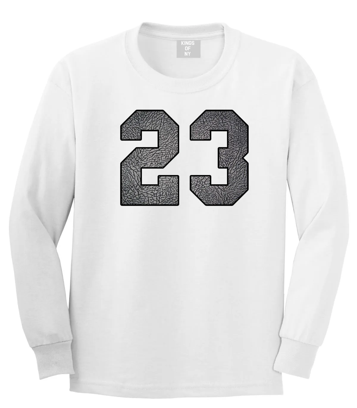 23 Cement Jersey Long Sleeve T-Shirt