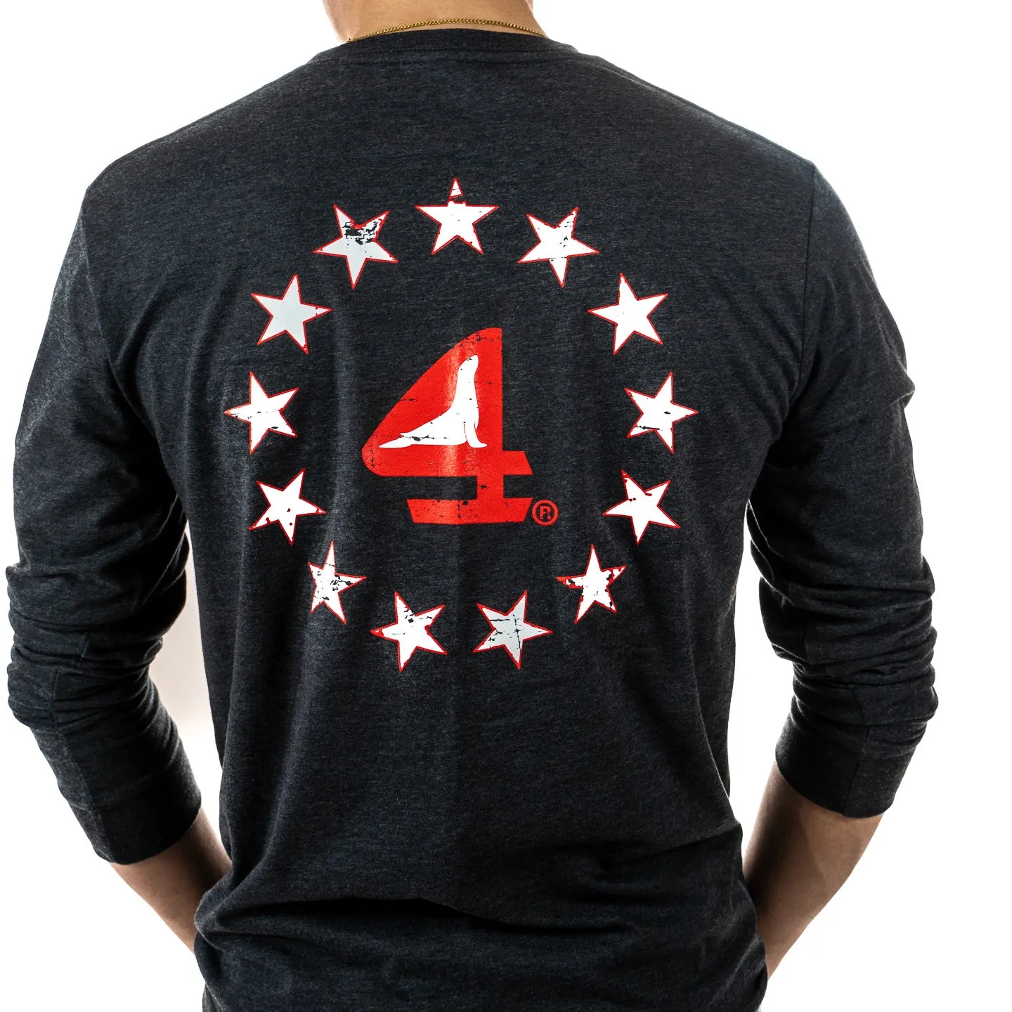 Adult - 4 Stars - Long Sleeve