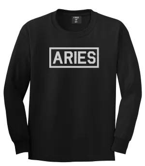 Aries Horoscope Sign Mens Long Sleeve T-Shirt