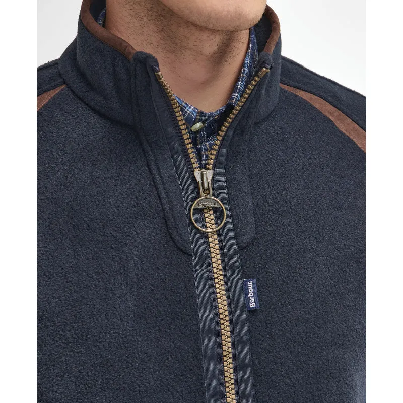 Barbour Langdale Mens Fleece Jacket - Navy