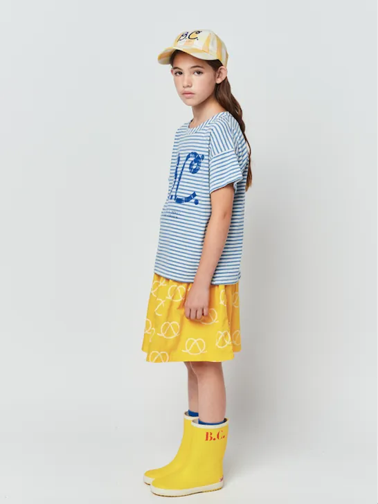 Bobo Choses Sail Rope AOP Woven Skirt