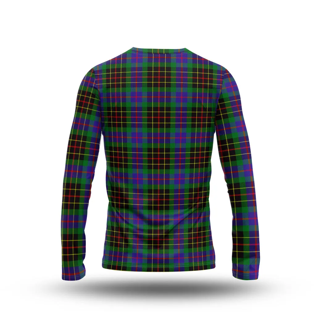 Brodie Hunting Modern Tartan Long Sleeve T-Shirt with Family Crest