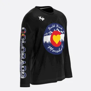 Build Back Marshall Long Sleeve Fully Sublimated Dry Fit