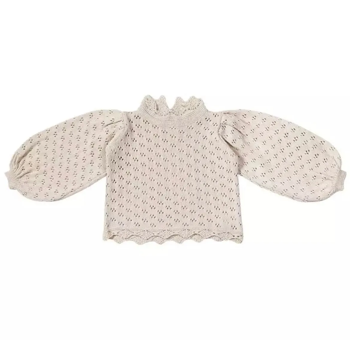 Celia - Girls Crochet Knitted Top