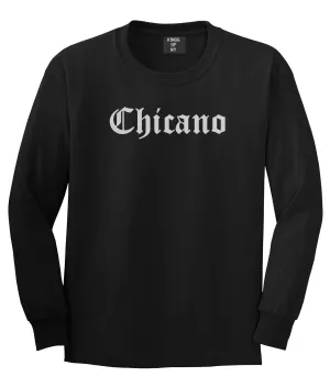 Chicano Mexican Mens Long Sleeve T-Shirt