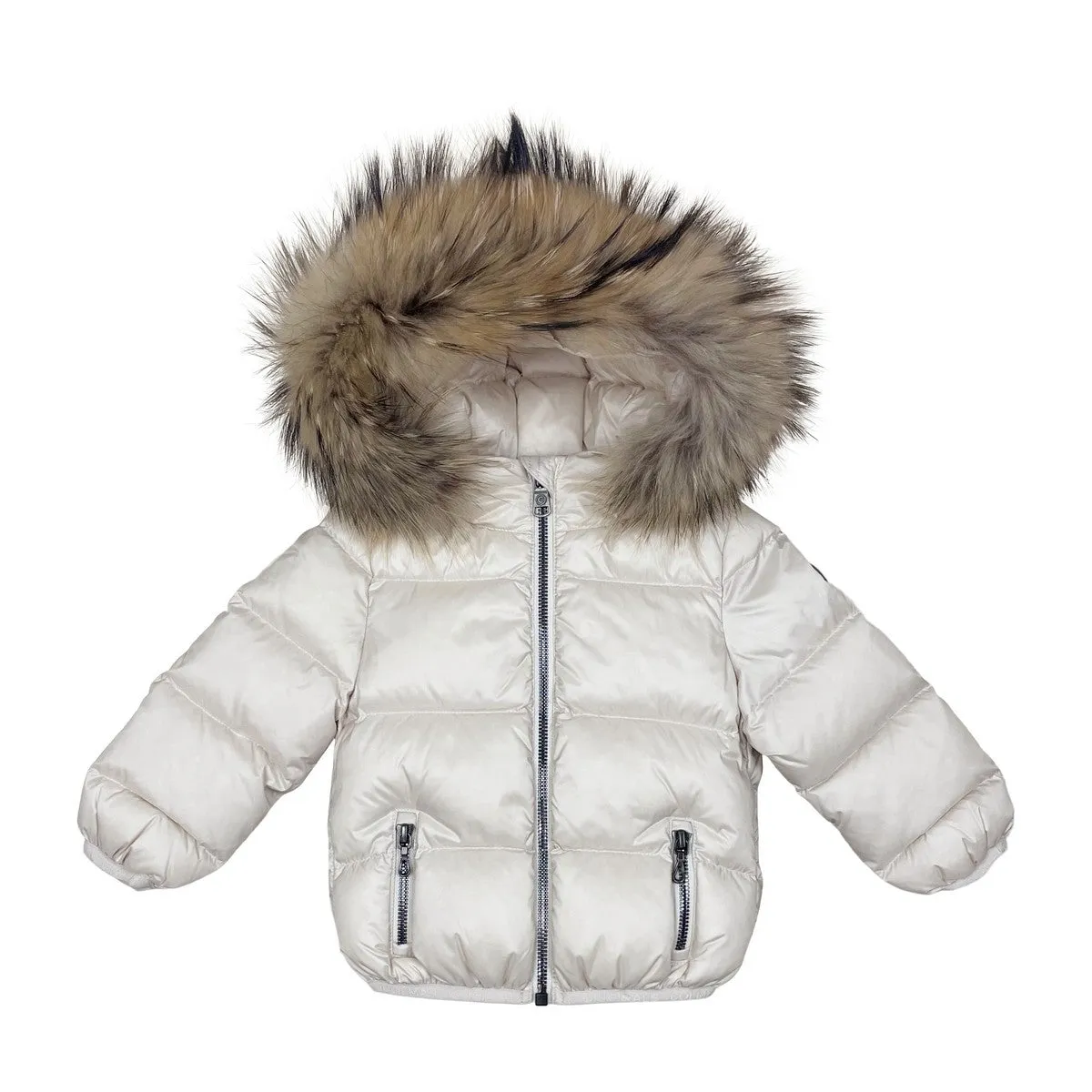 Colmar Incense Down Baby Coat With Fur