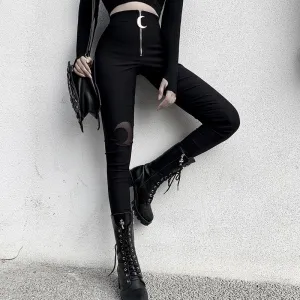 Dark Moon Skinny High Waist Pants SD01909