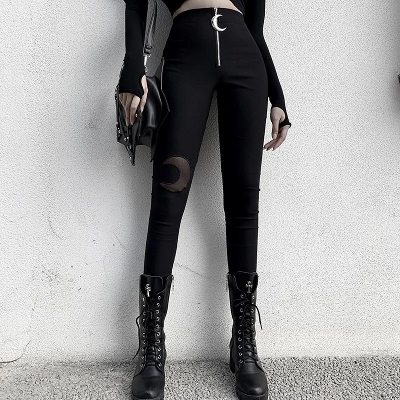 Dark Moon Skinny High Waist Pants SD01909