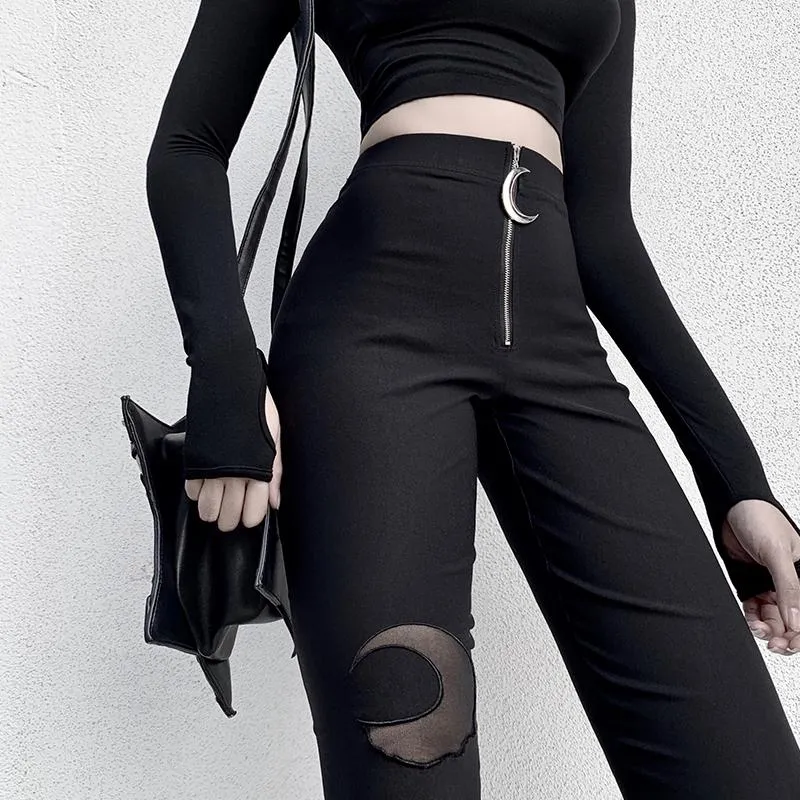 Dark Moon Skinny High Waist Pants SD01909