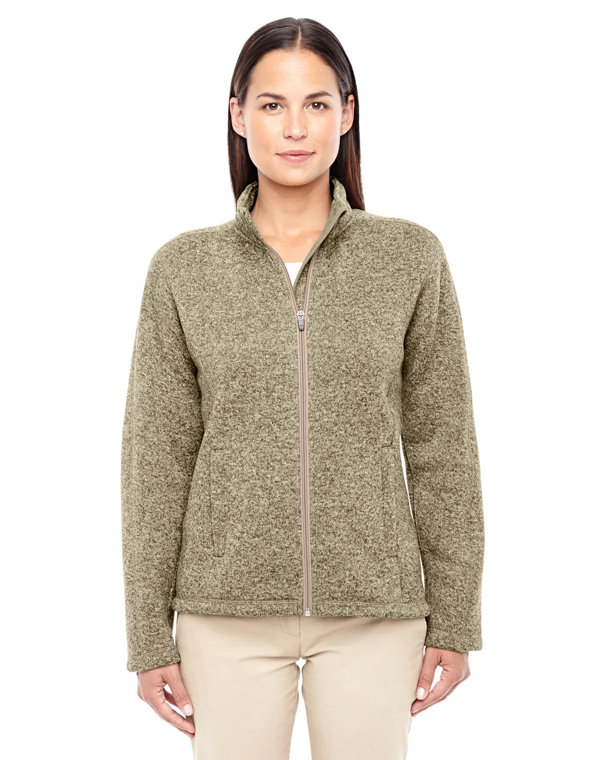 DG793W Devon & Jones Ladies' Bristol Full-Zip Sweater Fleece Jacket