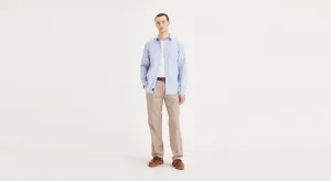 Easy Khakis, Pleated, Classic Fit