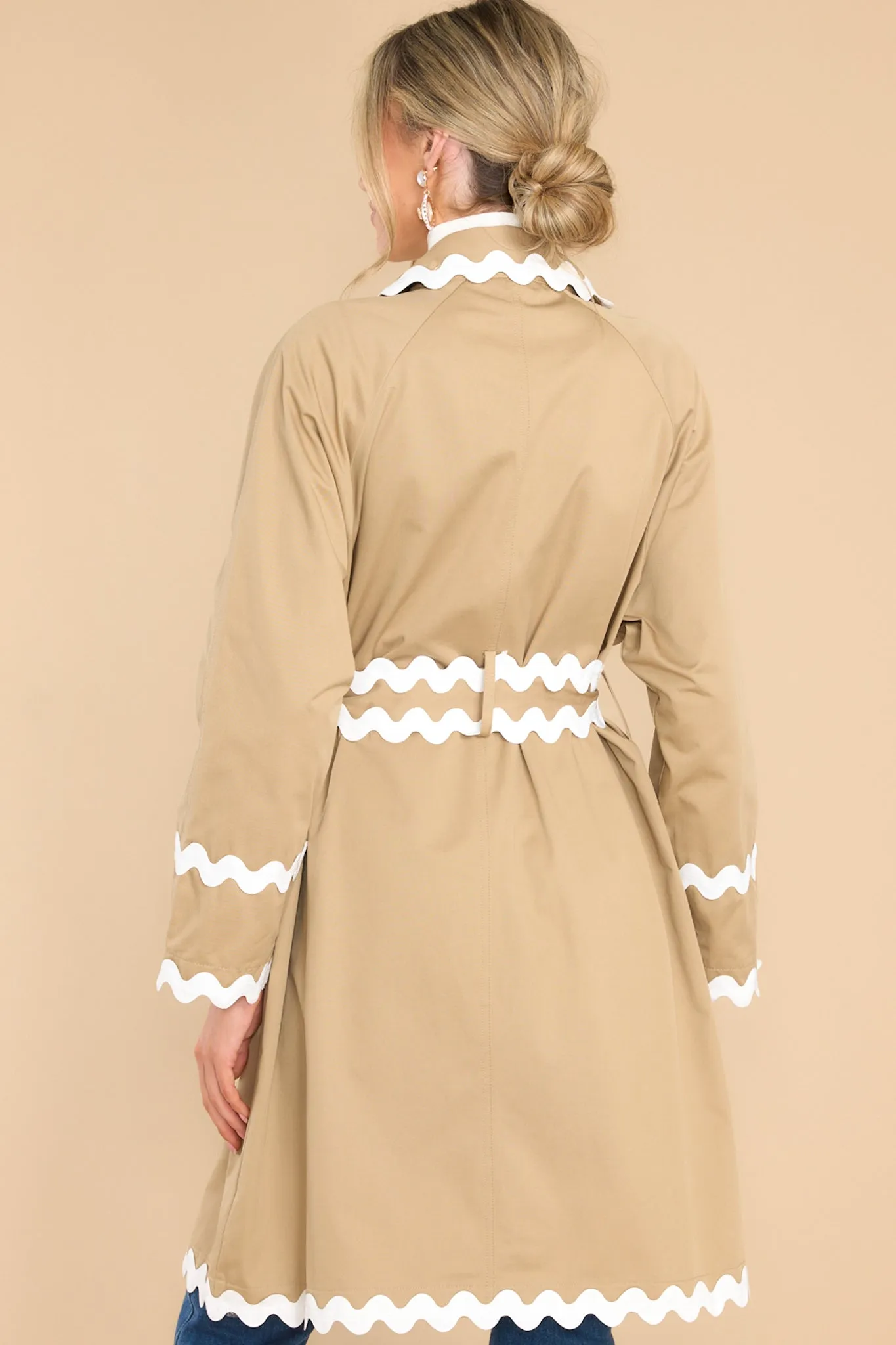 Gingerbread Delight Khaki Coat