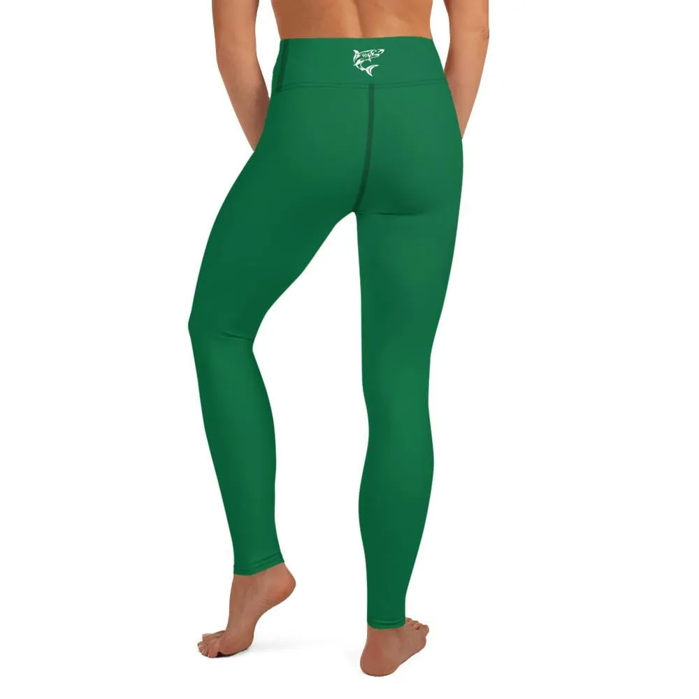 Green SS Premium Standard ~ High-Waist Leggings