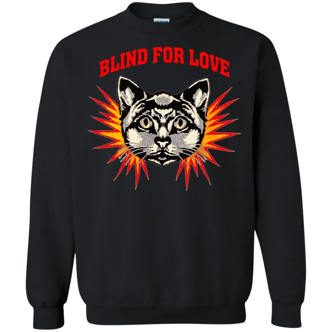 Gucci 2018 Cat Blind For You T-shirt Crewneck Pullover Sweatshirt