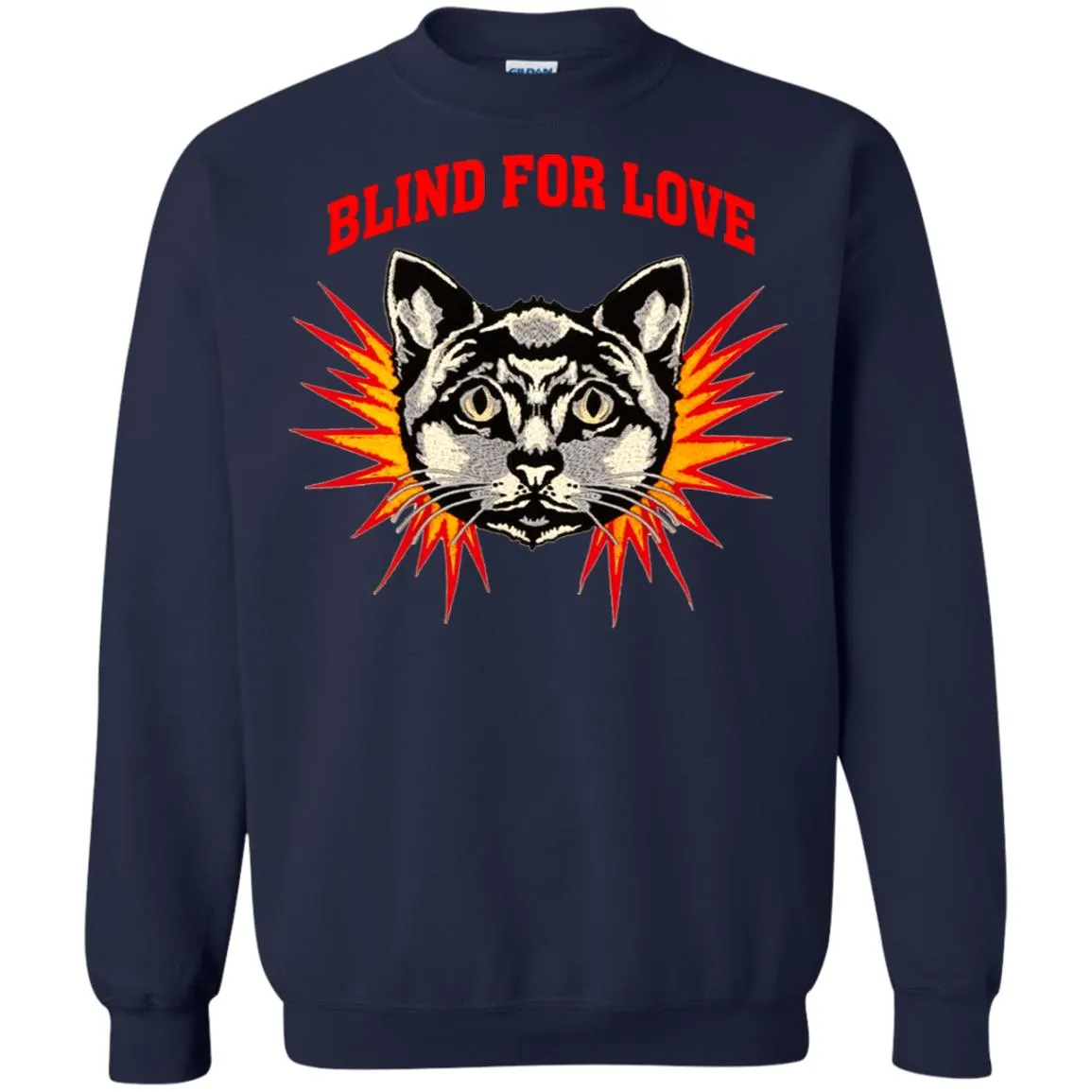 Gucci 2018 Cat Blind For You T-shirt Crewneck Pullover Sweatshirt