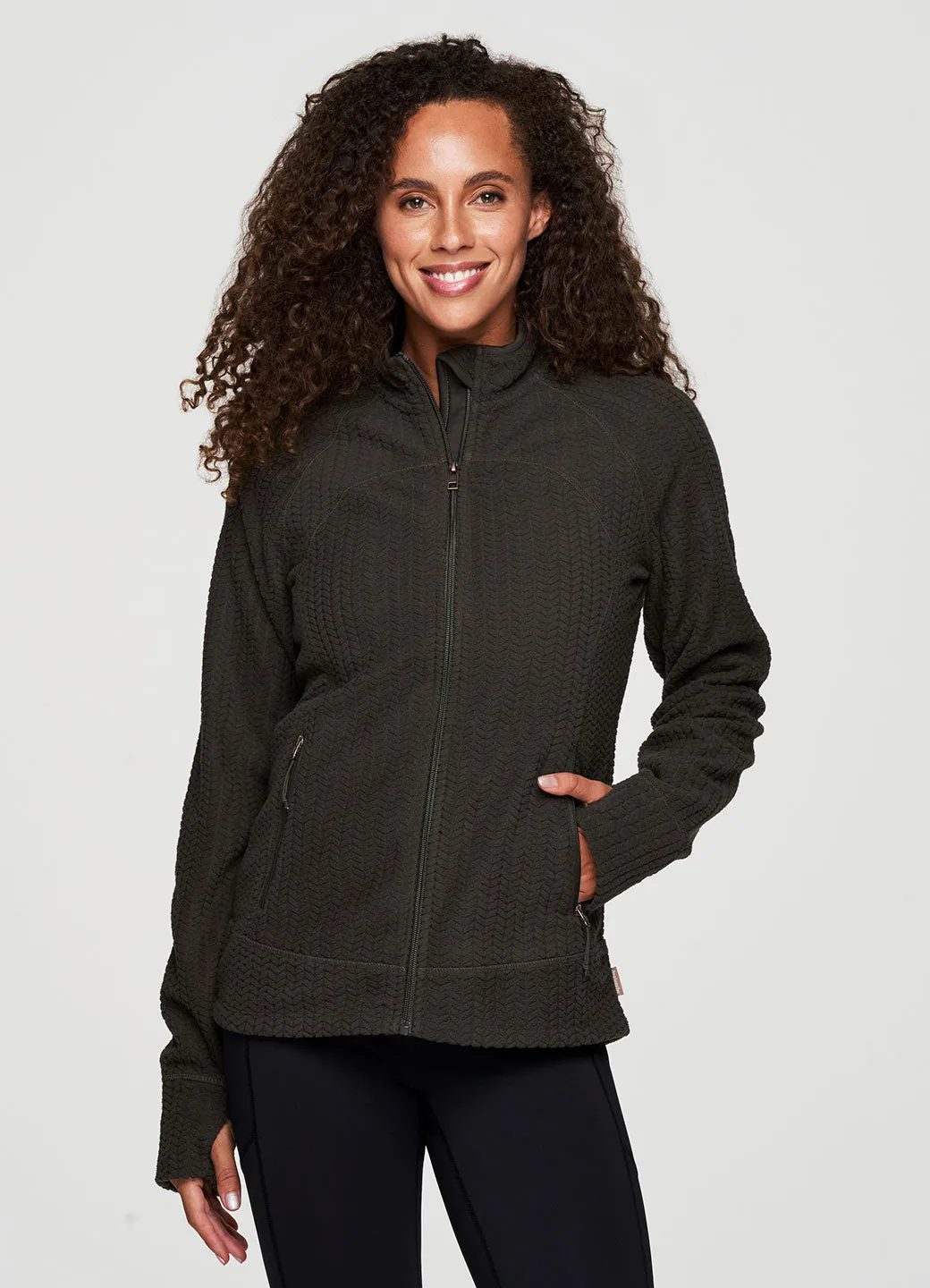 Hawthorn Cabled Fleece Jacket