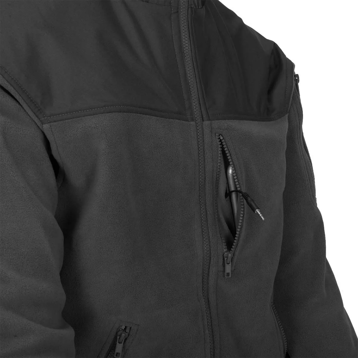 Helikon Classic Army Fleece Jacket Black