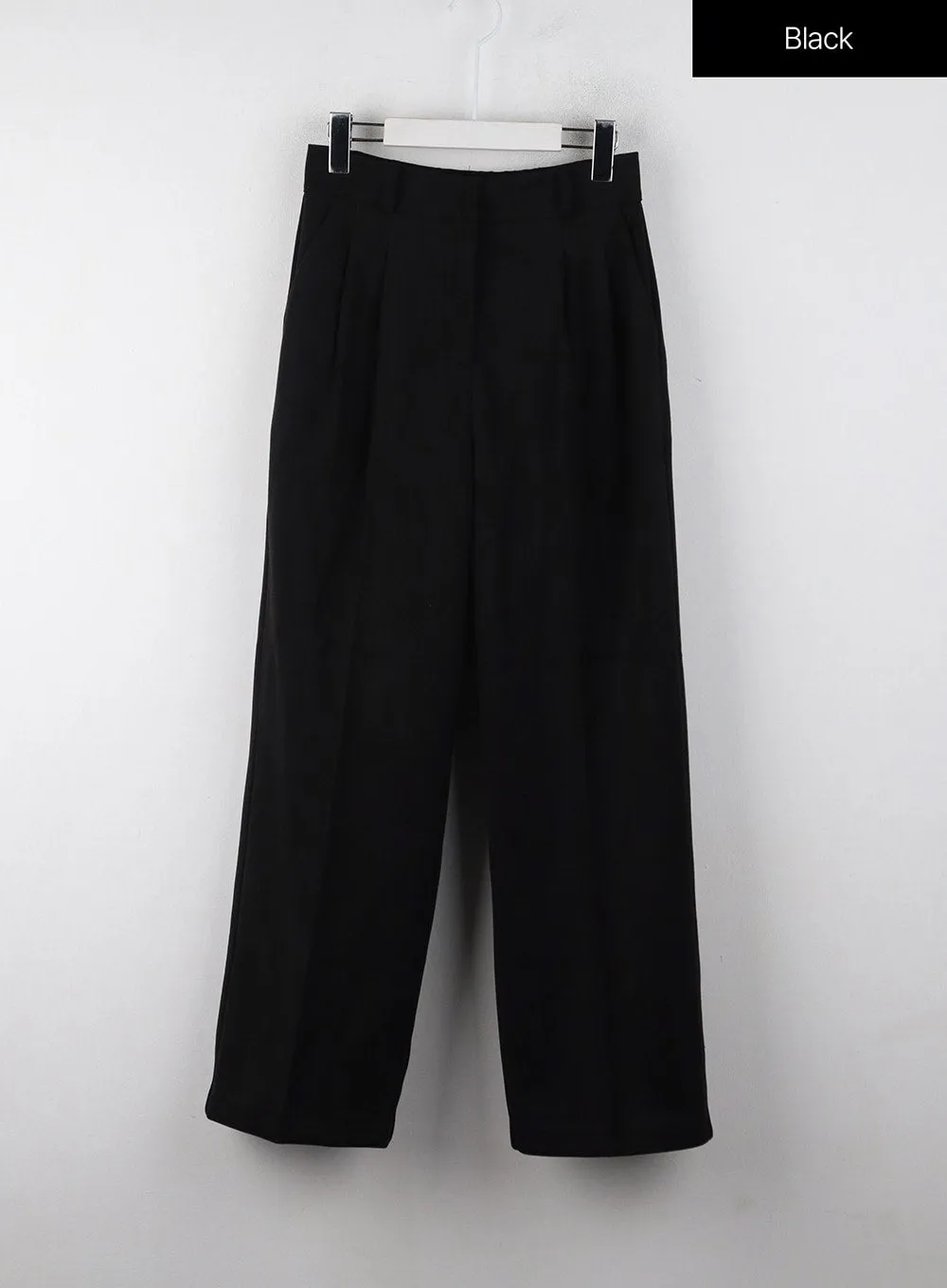 High-Waist Tailored Pants IJ403