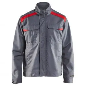 Industry&#x20;Jacket&#x20;4054&#x20;Grijs&#x2F;Rood&#x20;-&#x20;Bl&#xE5;kl&#xE4;der