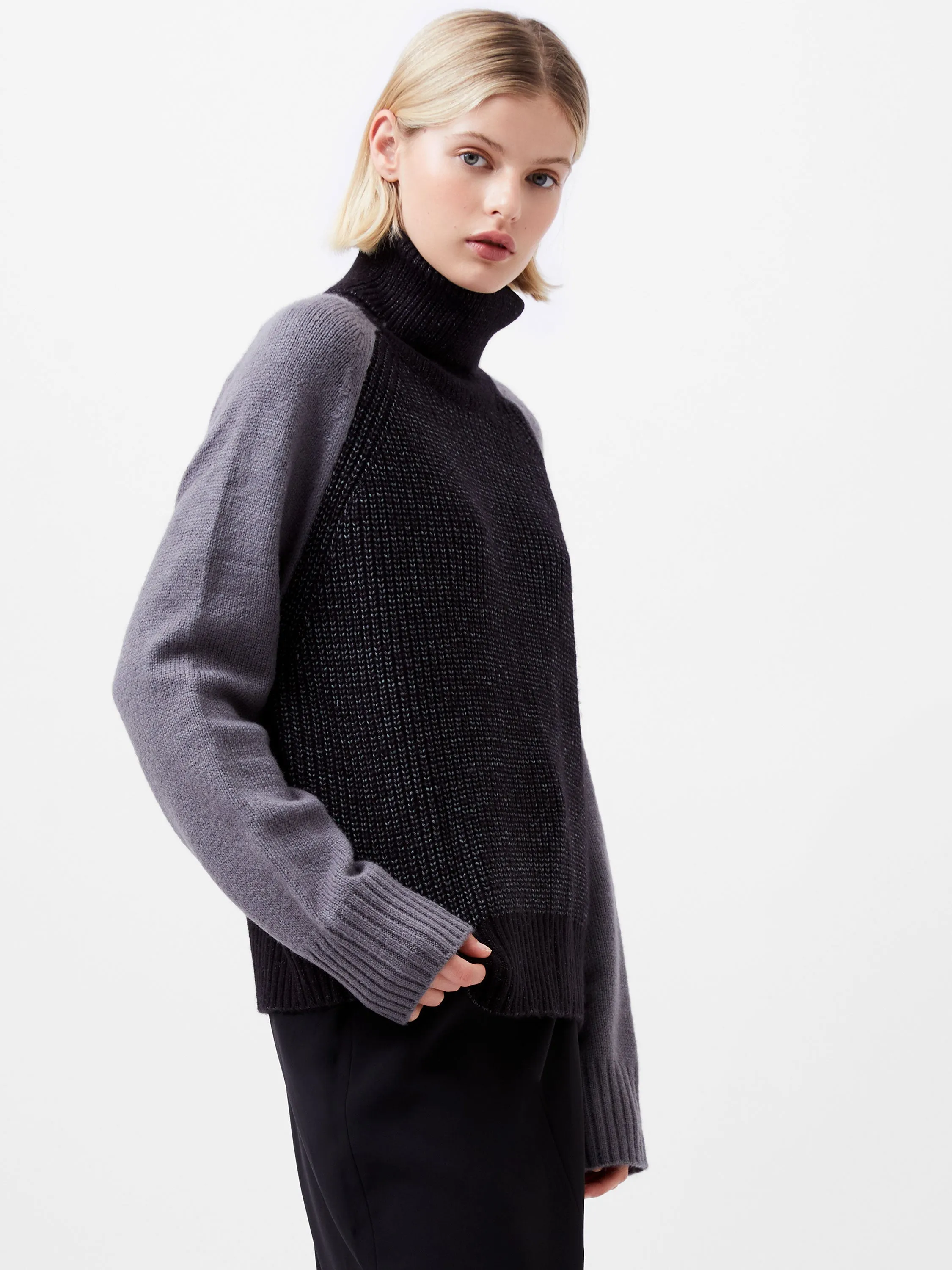 Kessy High Neck Knit Jumper