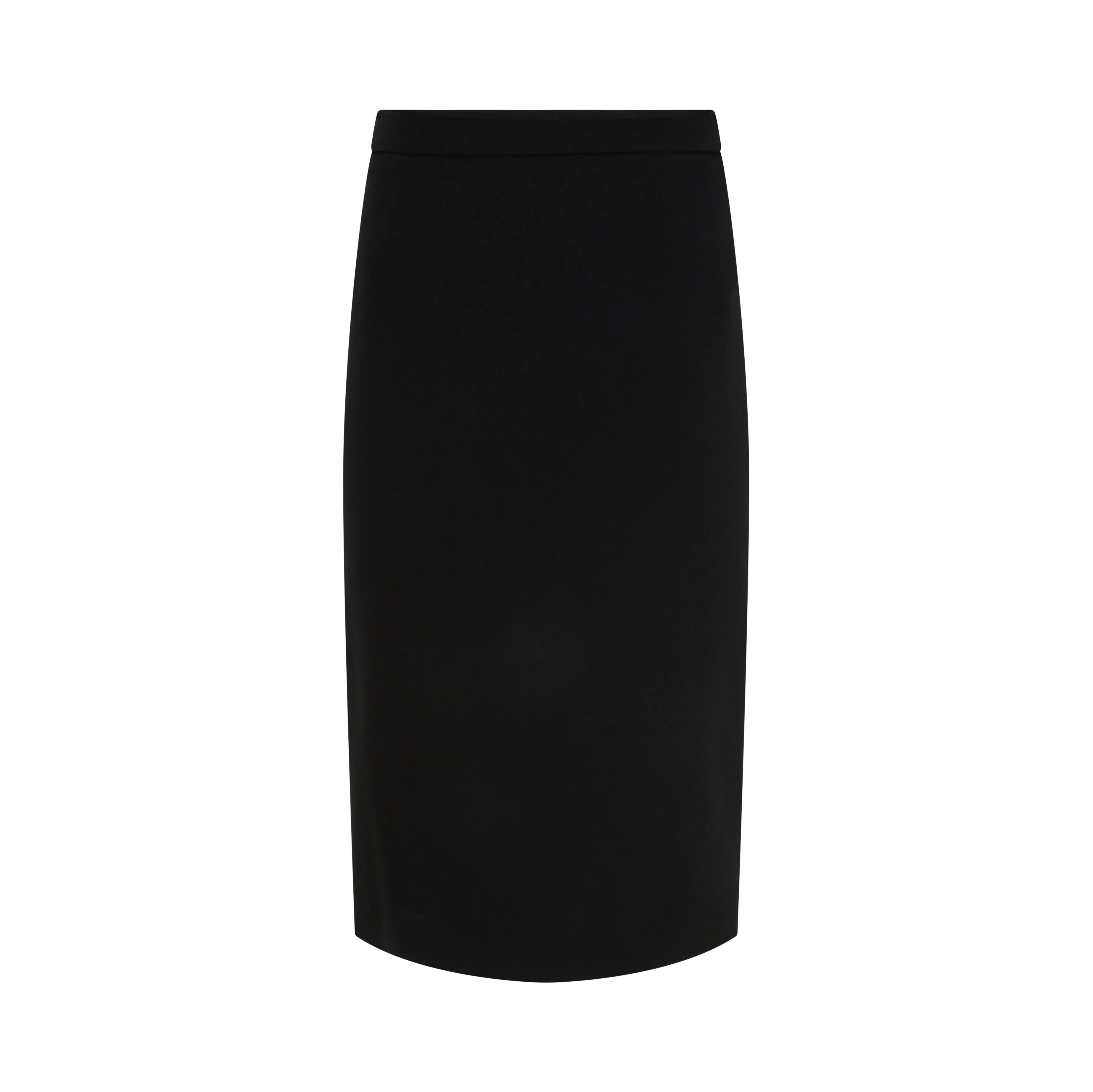 Leia Tailored Wool Crepe Skirt