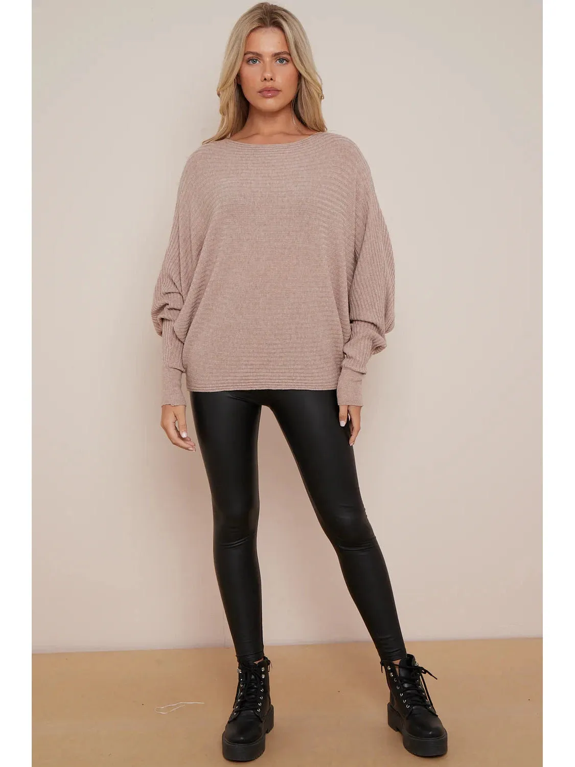 Libby Batwing sleeve  Soft Knit  Pattern Jumper