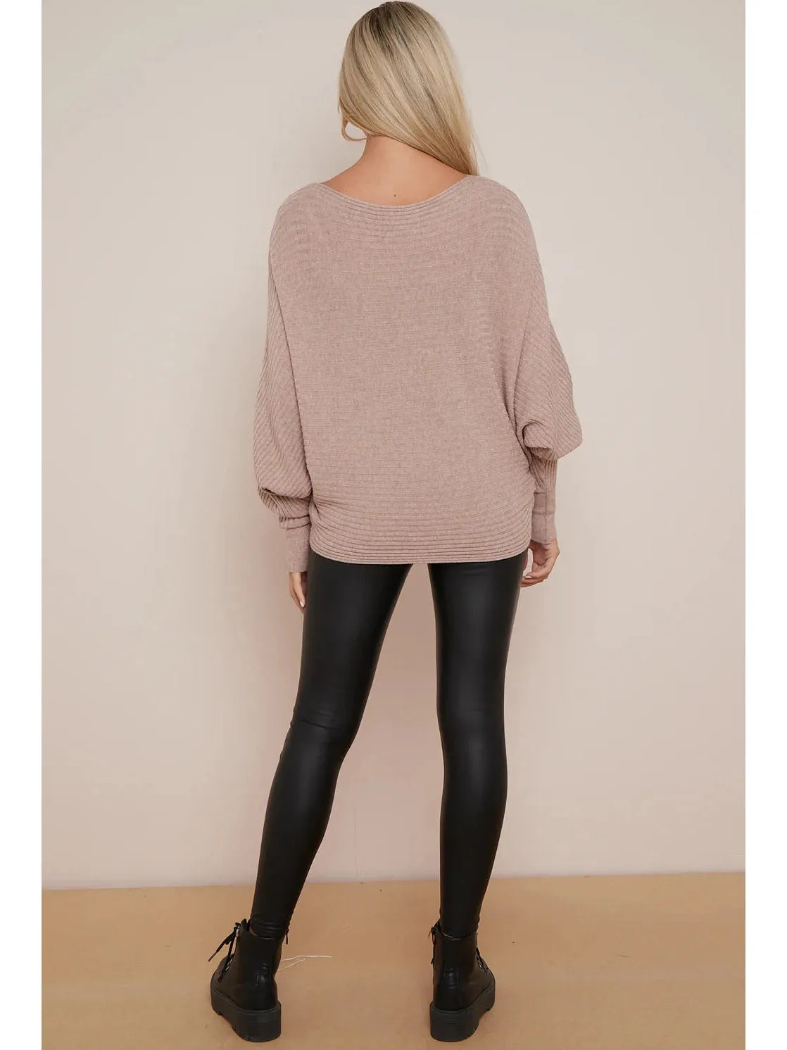 Libby Batwing sleeve  Soft Knit  Pattern Jumper