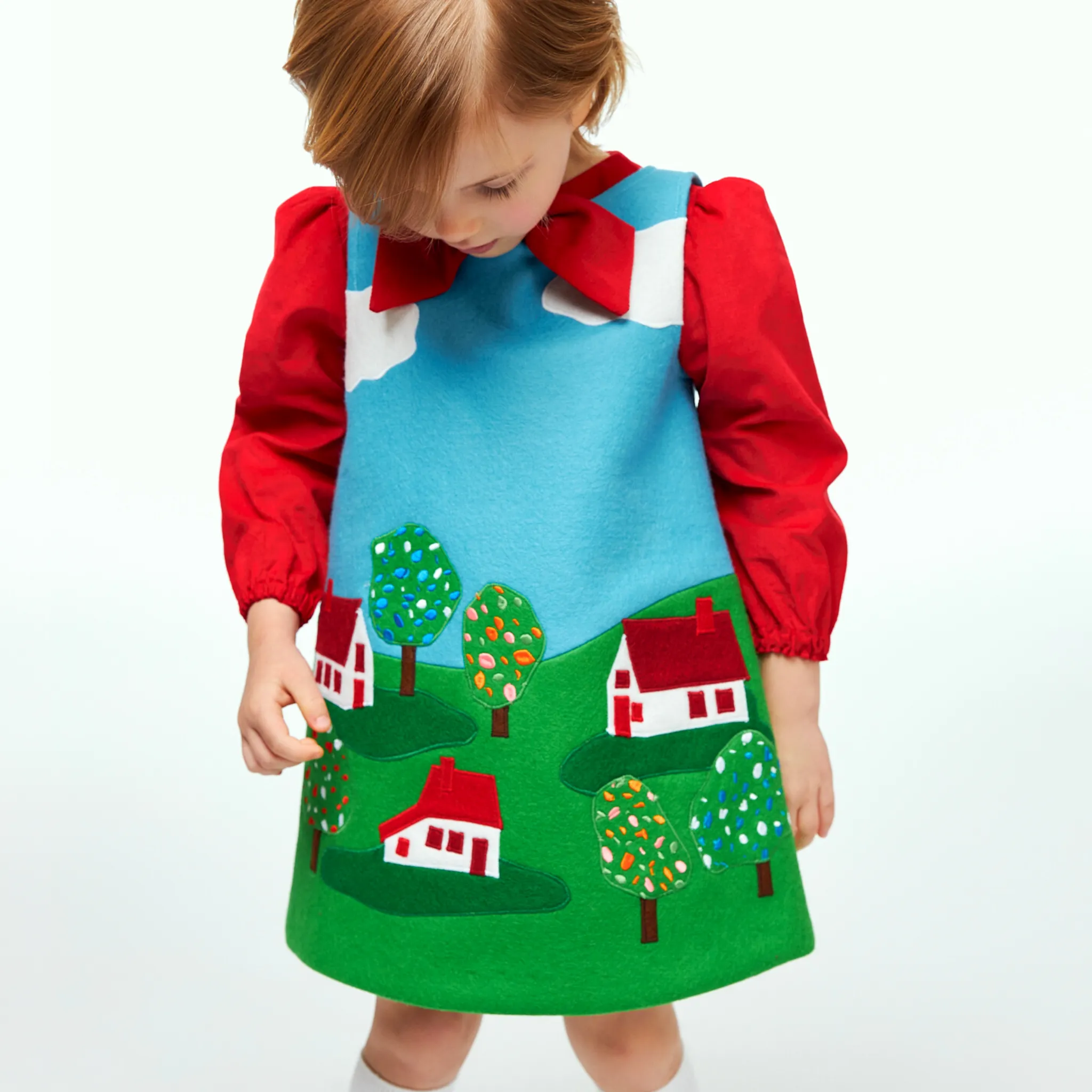 Little Cloud Gift Set: Little Cloud Hardcover Book, Dress, and Bow Blouse from World of Eric Carle™   Little Goodall