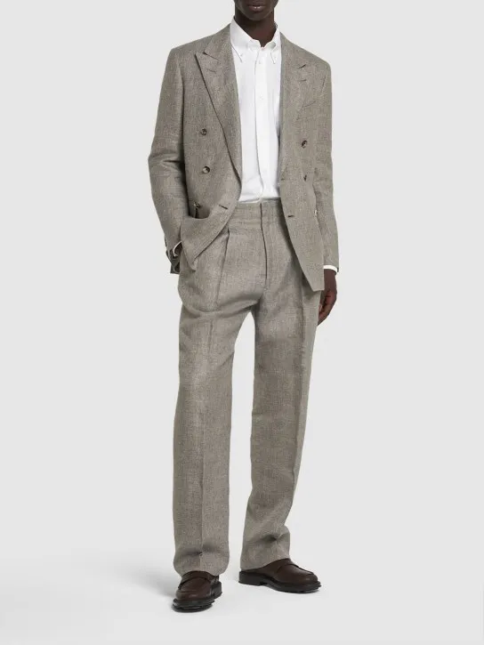 Loro Piana   Joetsu linen straight pants 