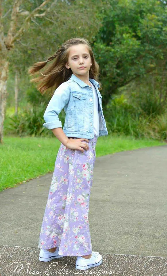 Lovebug | Girls A-line Skirt Sewing Pattern