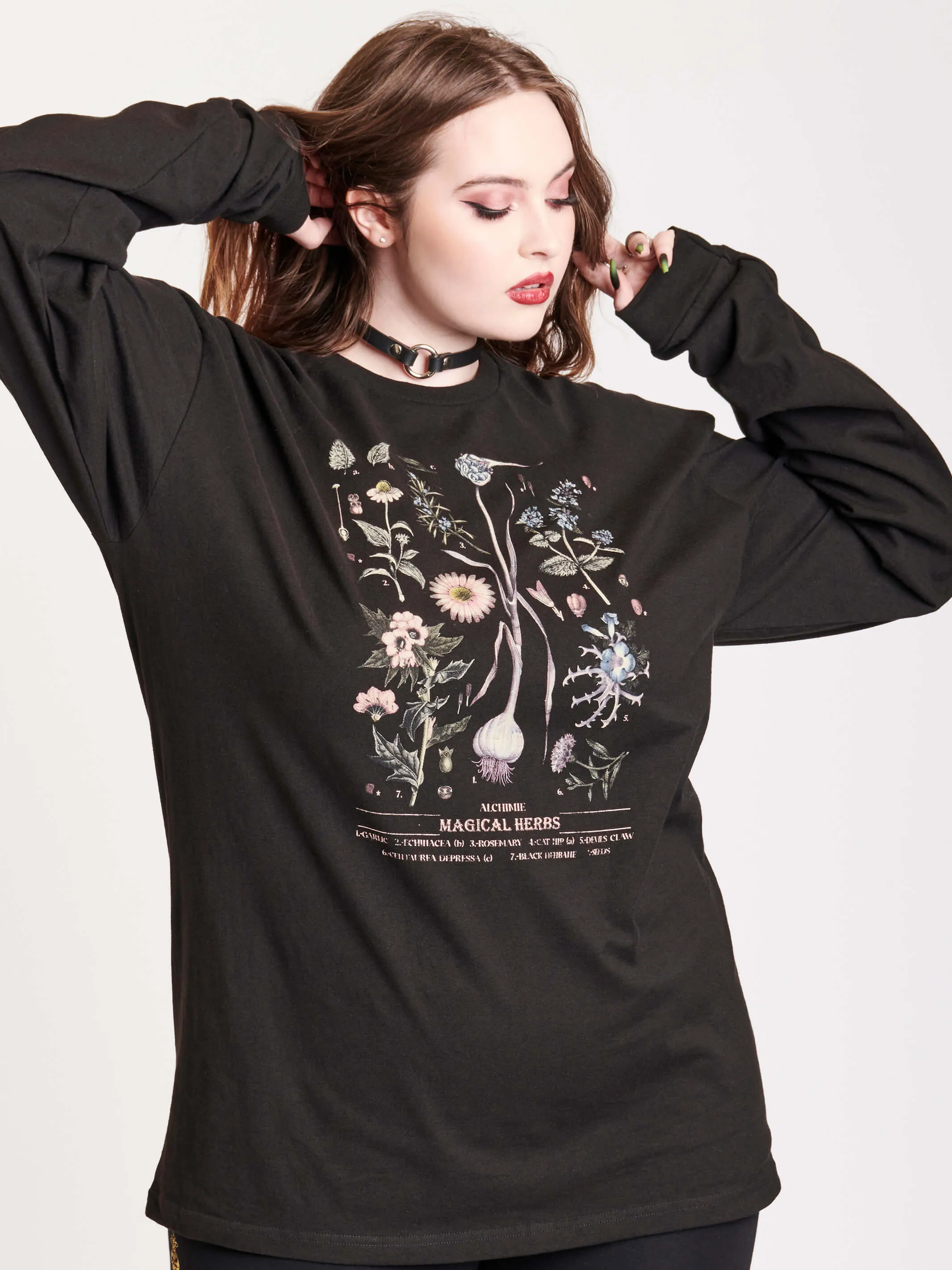 Magical Herbs Long Sleeve Top