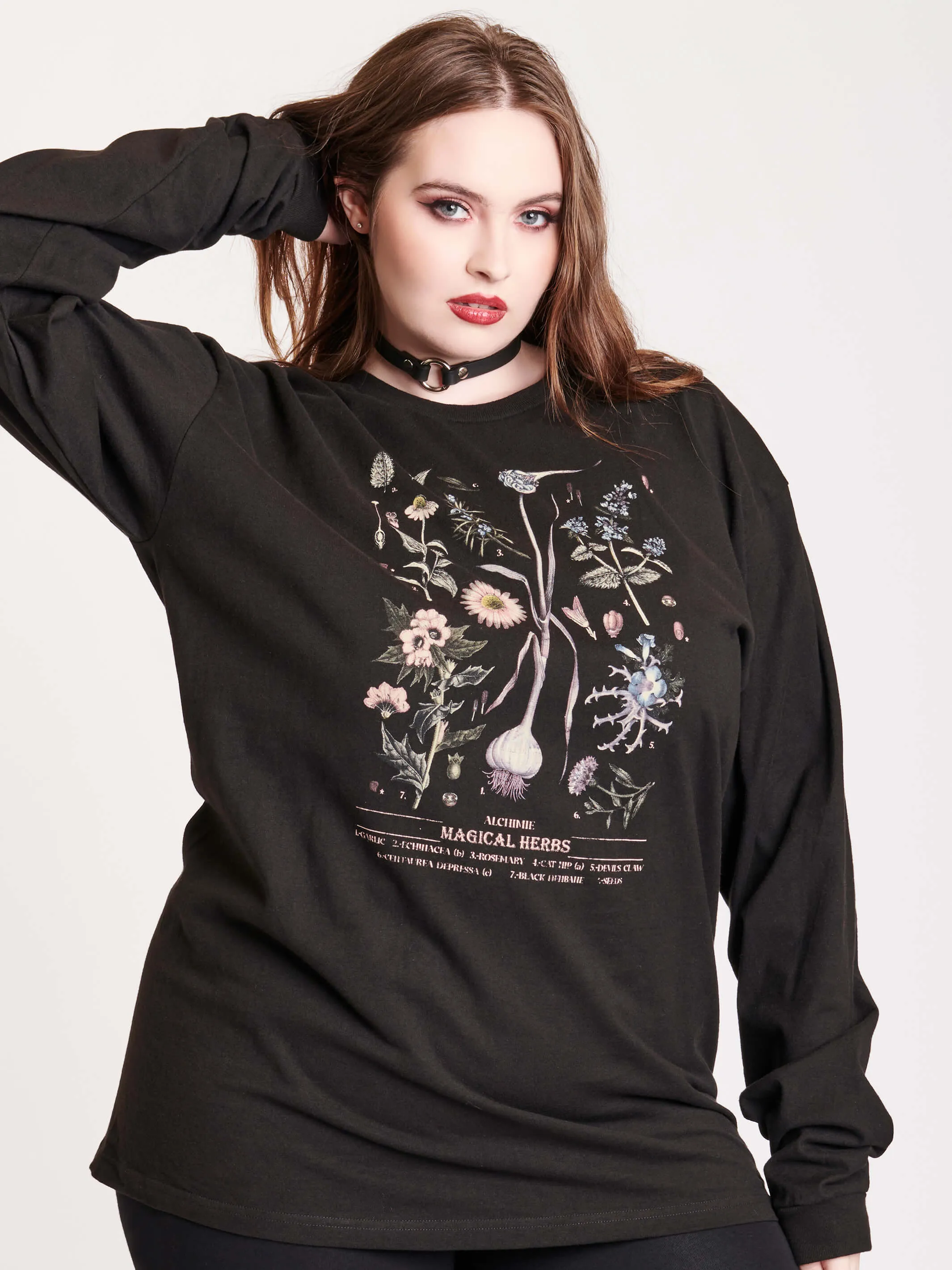 Magical Herbs Long Sleeve Top