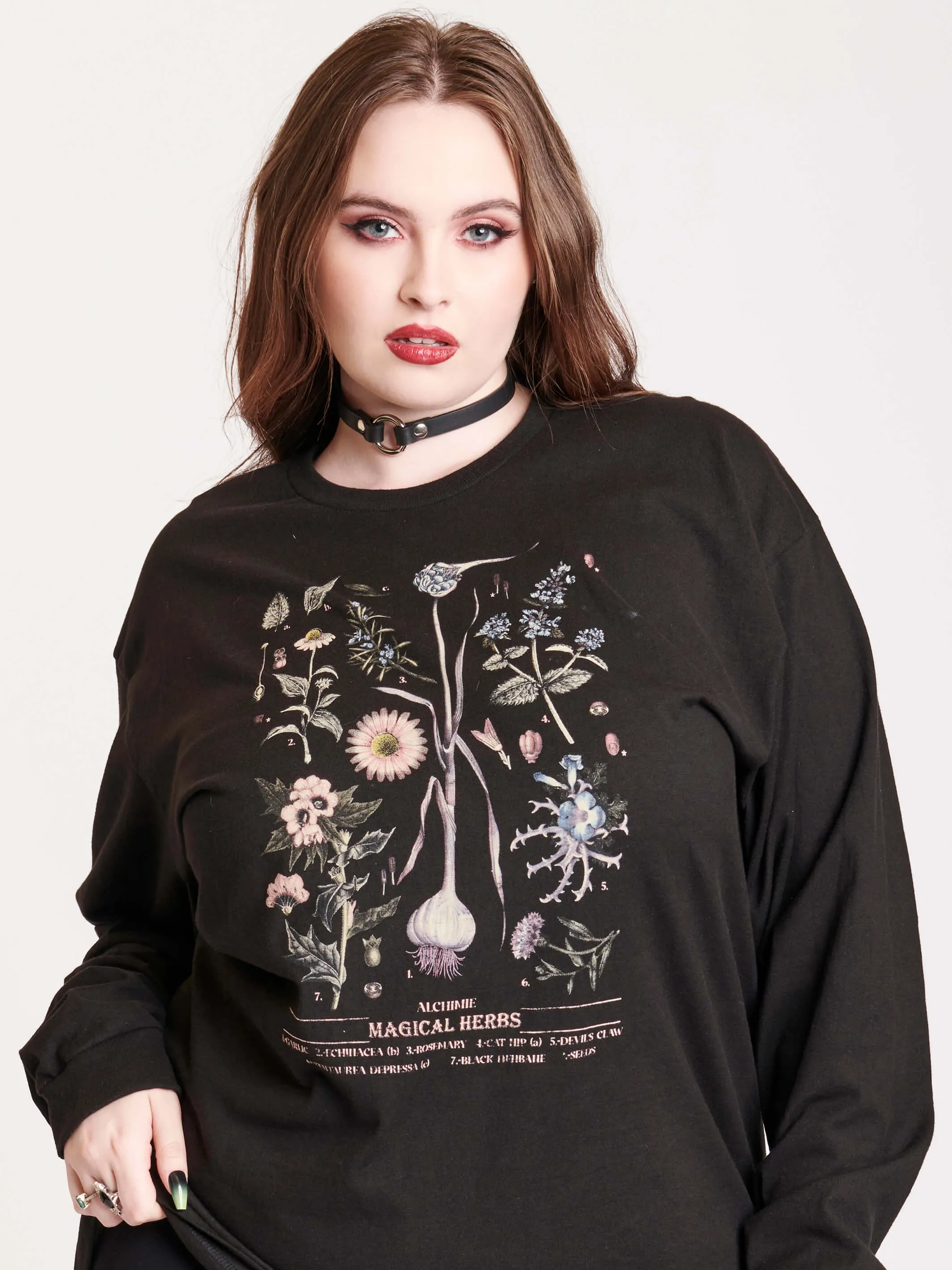 Magical Herbs Long Sleeve Top