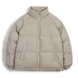 Men's tooling casual stand-up collar white duck down jacket