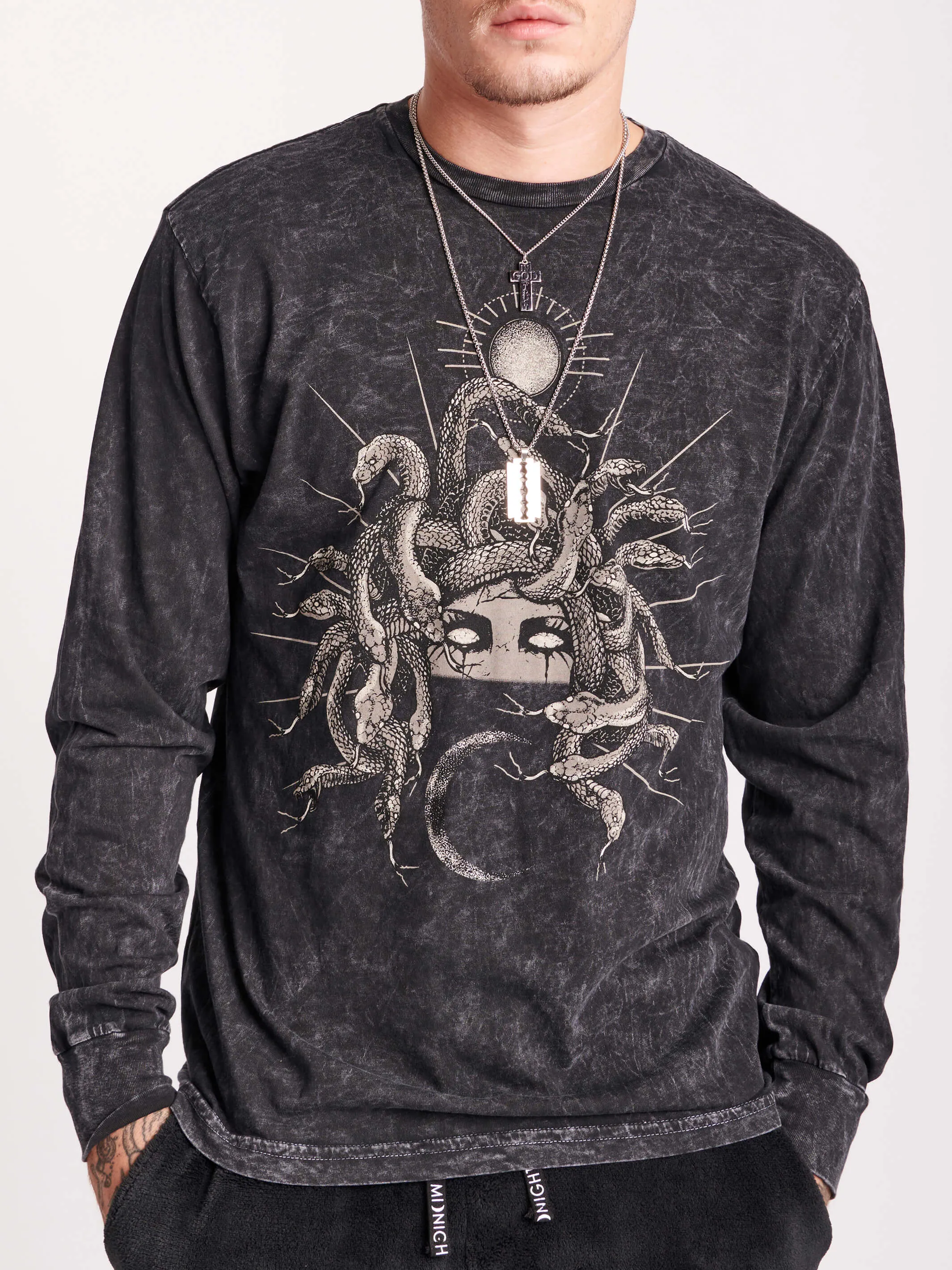 Mineral Wash Medusa T-Shirt