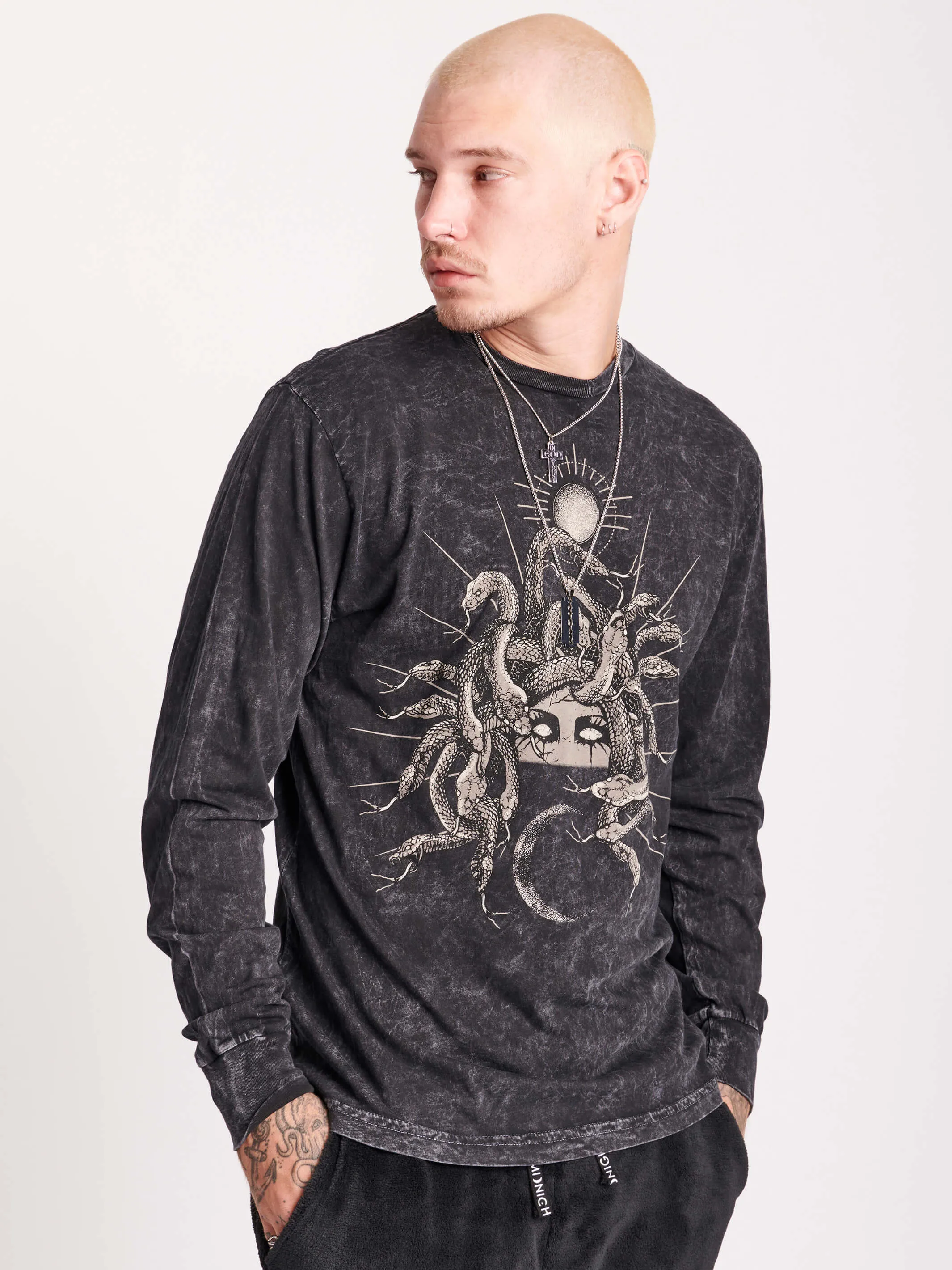 Mineral Wash Medusa T-Shirt