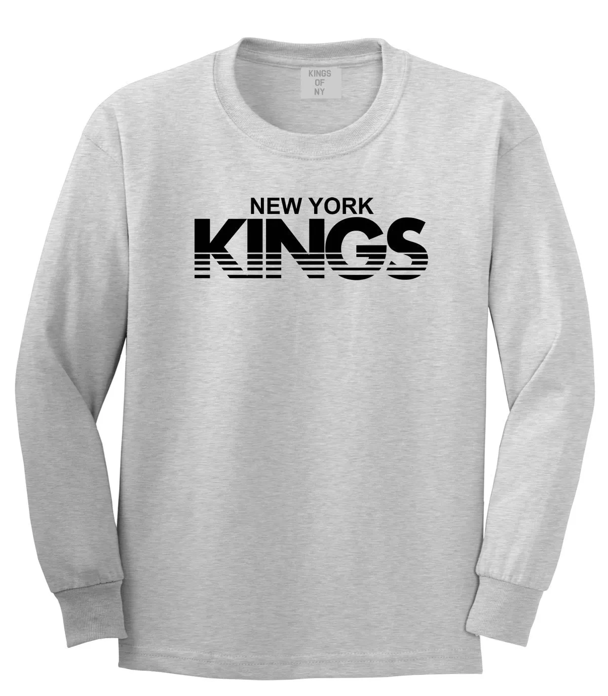 New York Kings Racing Style Long Sleeve T-Shirt