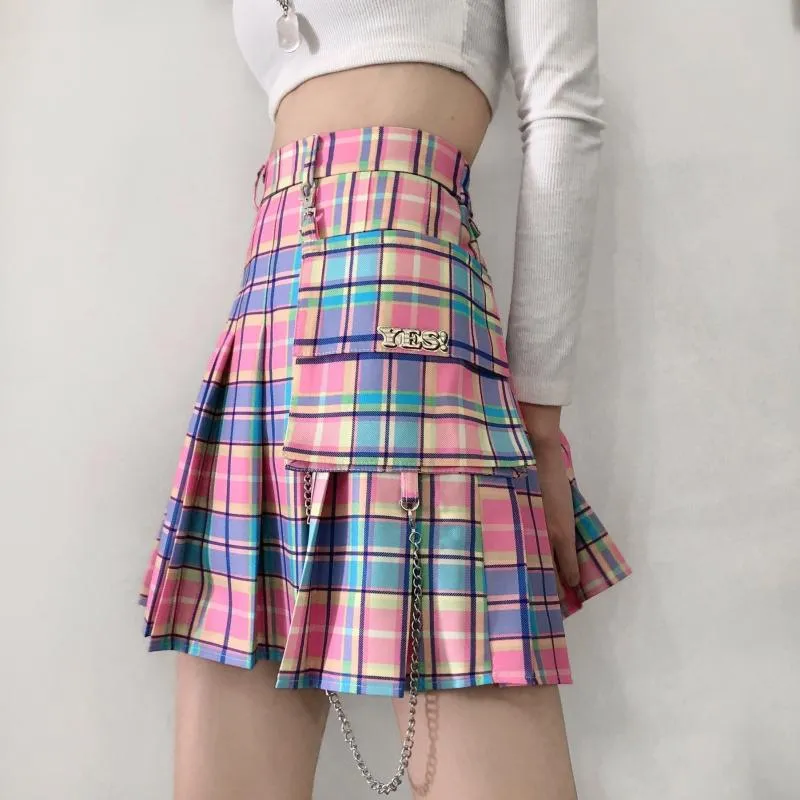 Pastel Yes Pleated Skirt SD00876