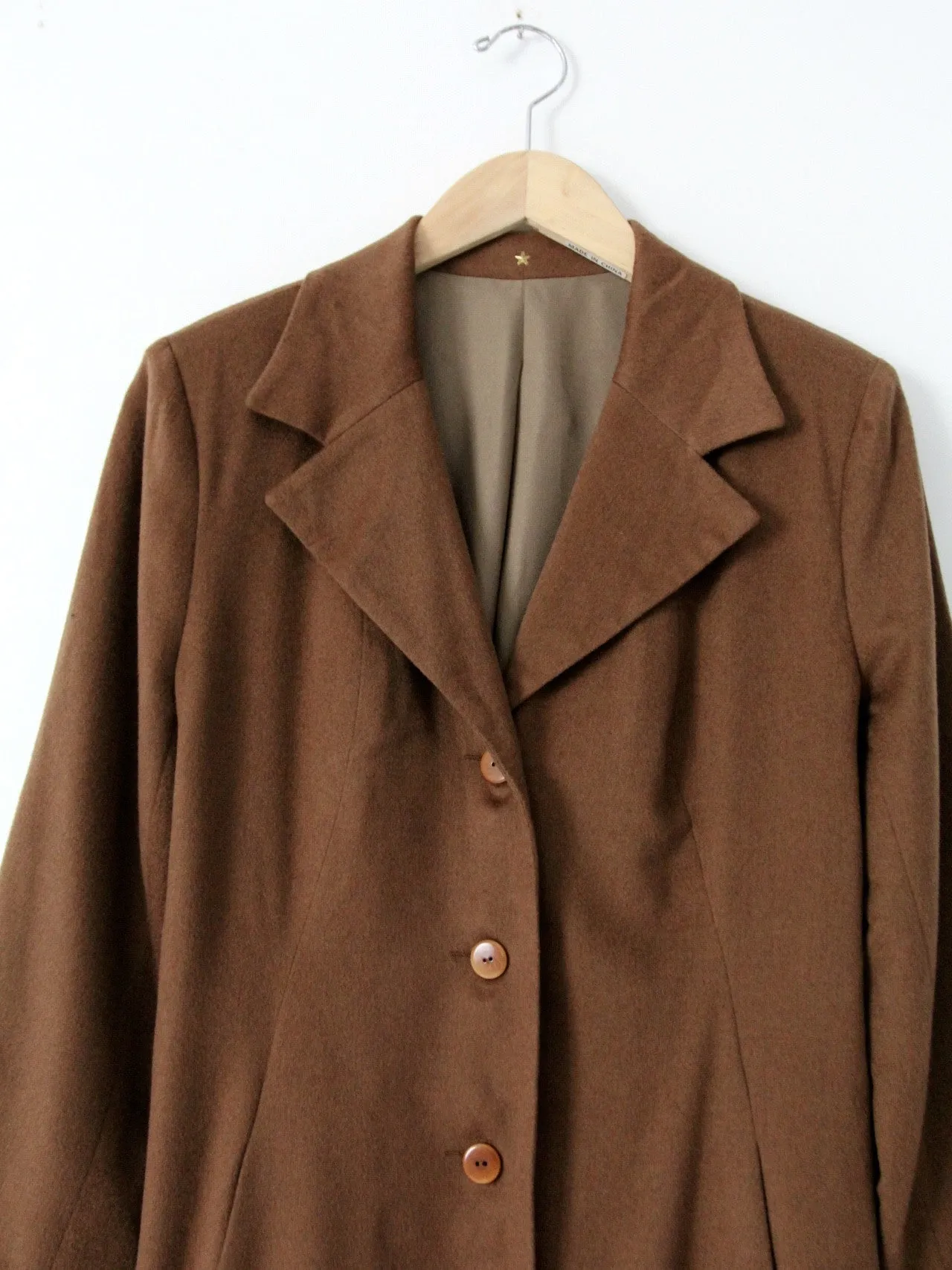 Peter Cohen cashmere coat