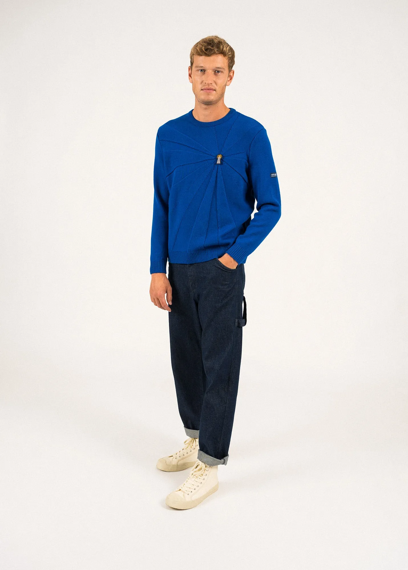 Phare Wool Jumper with Brooch - SAINT JAMES x Macon & Lesquoy (GITANE)