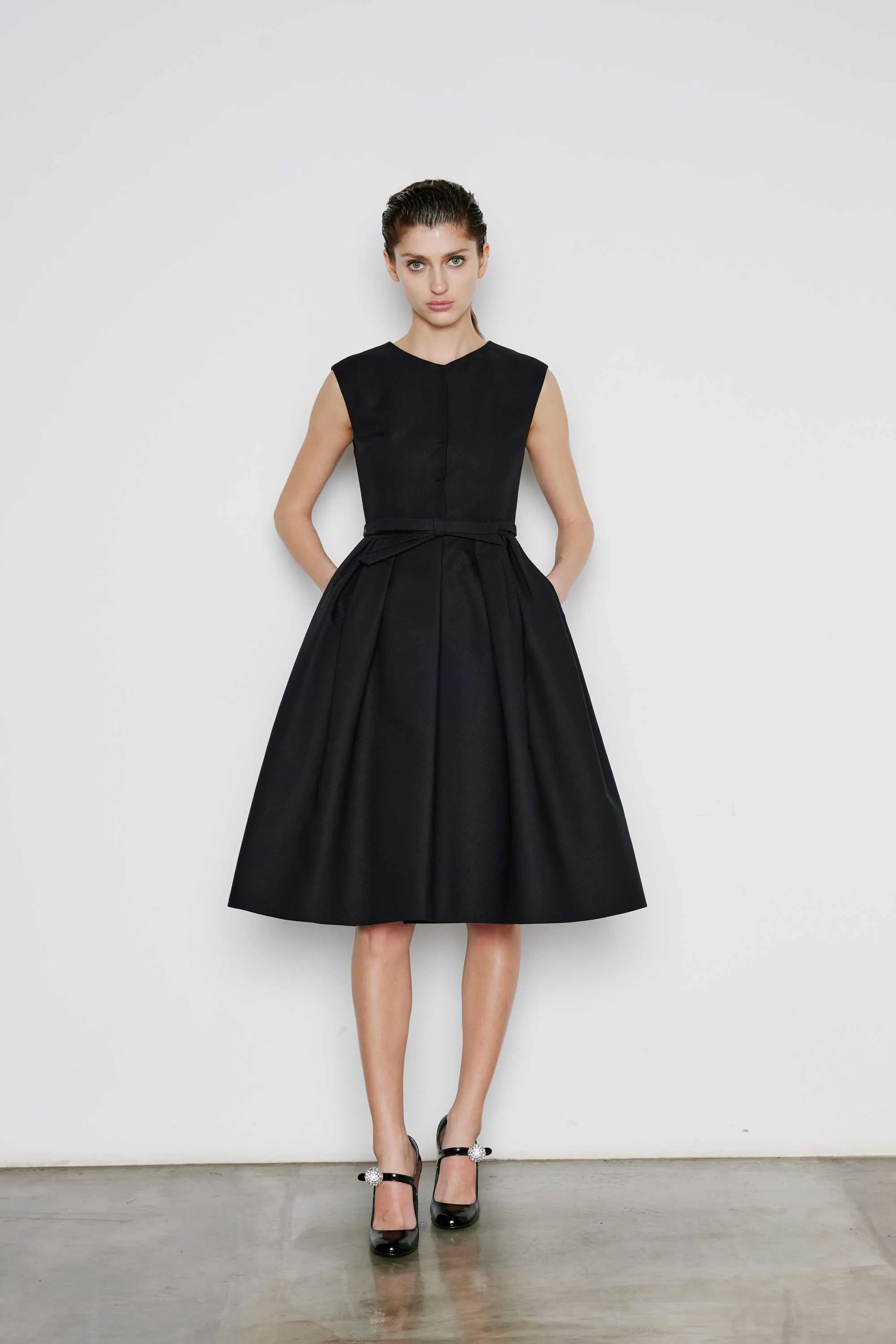 Pleated Classic Dress