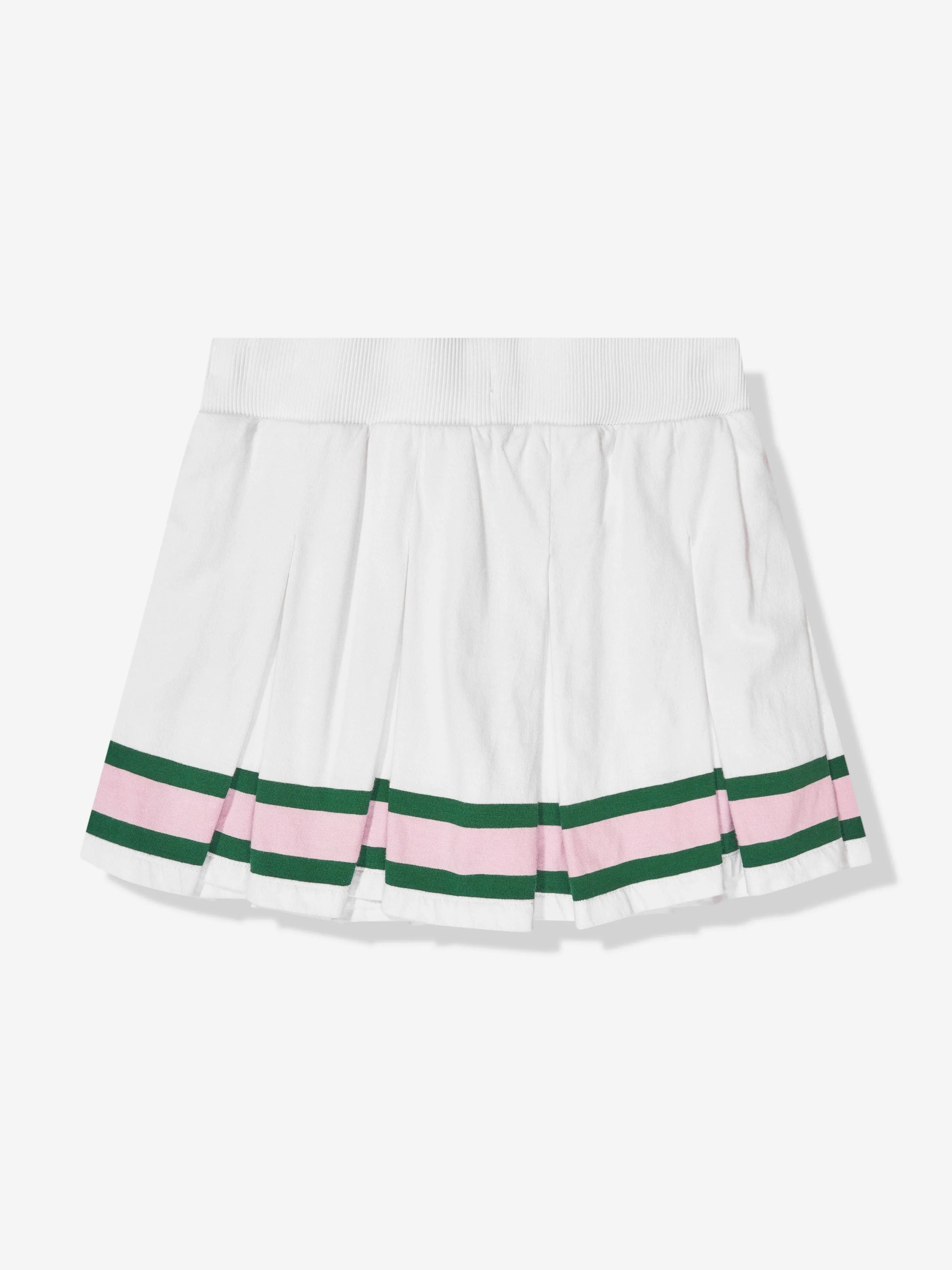 Ralph Lauren Girls Pleated Skirt in White