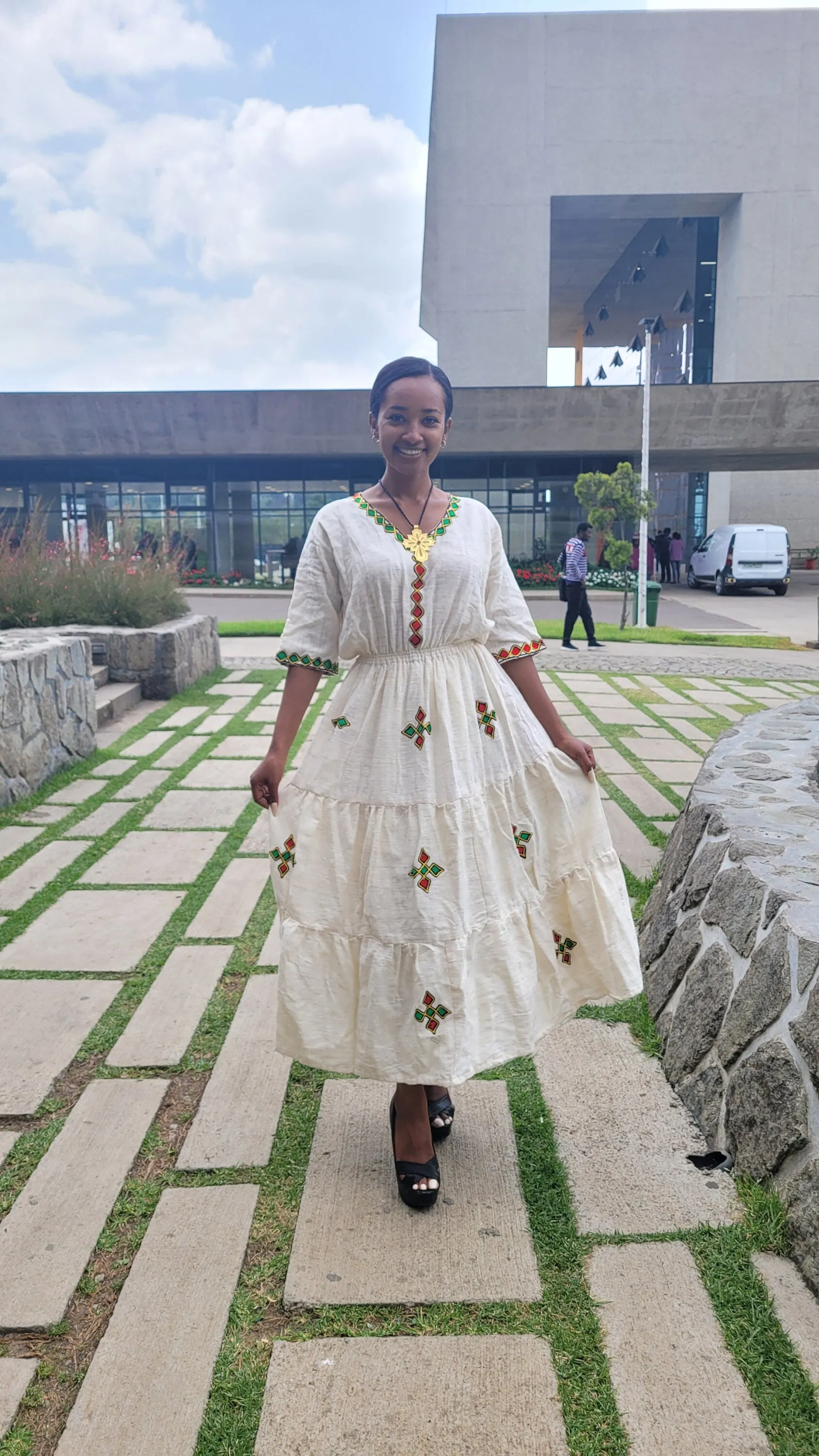 Short Summer Fetil Habesha Dress Modern Habesha Kemis Habesha Libs es00158