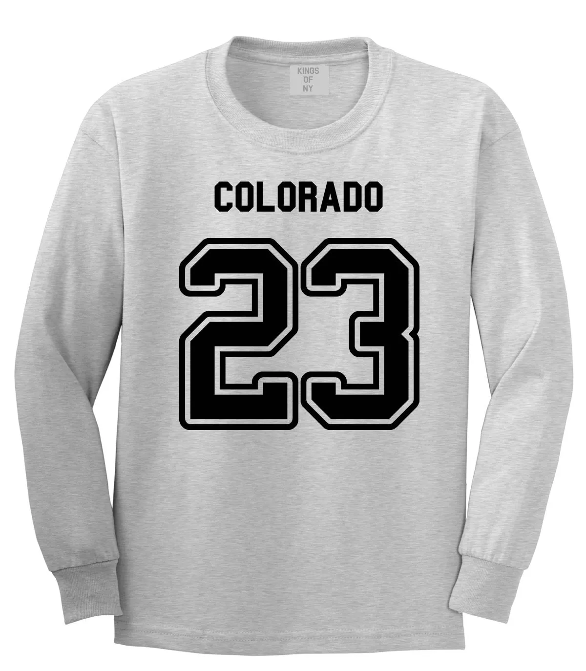 Sport Style Colorado 23 Team State Jersey Long Sleeve T-Shirt