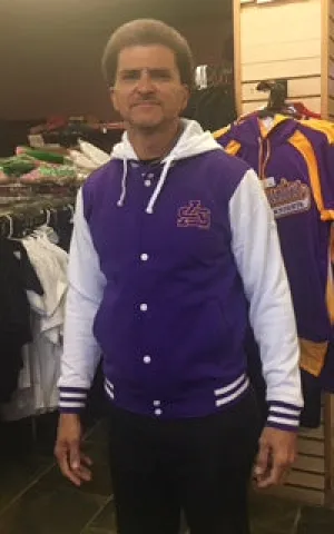 St. Augustine High School Cotton Fleece Letterman Jacket