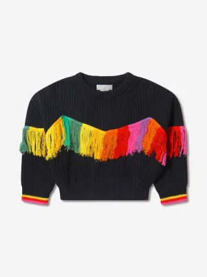 Stella McCartney Girls Tassel Knitted Jumper