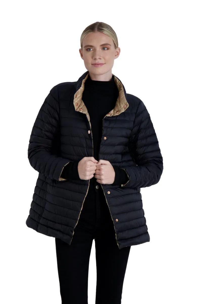 The Knightsbridge - Lightweight 2 in 1 Reversible Down Long Coat