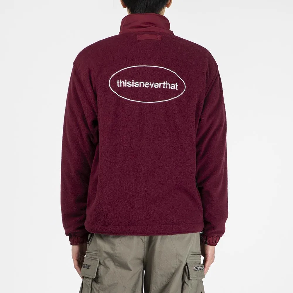 thisisneverthat Polartec Fleece Jacket / Burgundy