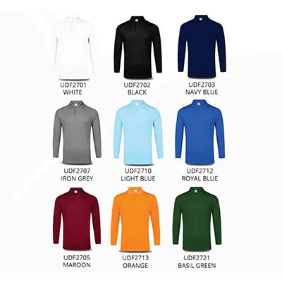 Ultifresh Performance Long Sleeve Polo T-Shirt (Unisex)